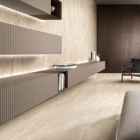 60X120 AUTHENTIC GOLD TRAVERTINE MATT