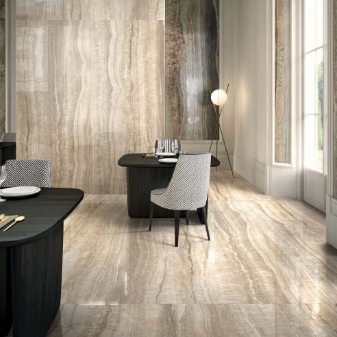 80X180 ECCENTRIC ALMOND GLOSSY
