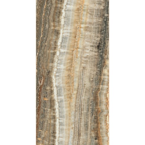 80X180 ECCENTRIC CARAMEL GLOSSY