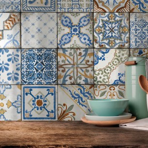 20x20 MIXED MAIOLICA