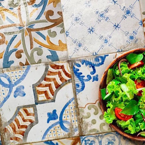 20x20 MIXED MAIOLICA