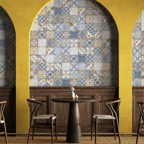 20x20 MIXED MAIOLICA