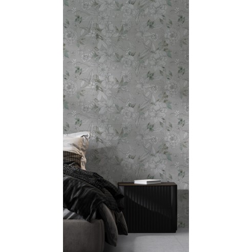 60x120 5055 WALLART LILY RETT