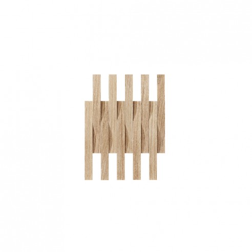 30x30 MOSAICO WOUD CURVES AMBER