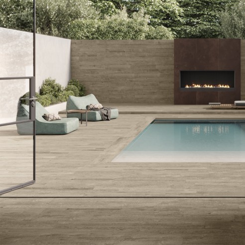 40X120 WOODLAND LINNEN 2cm RETT