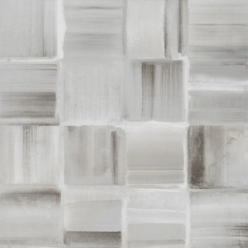 80x80 DECORO RESINA BIANCA