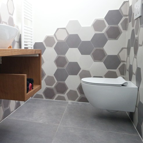 23X20 LINK ESAGONA VANILLA