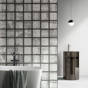 20X20 37601 GLASS DEC WHITE...