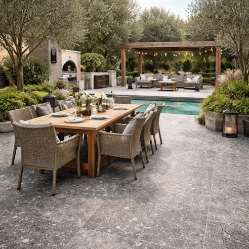 80x80 M611111 ESTATE DELUXE GRIGIO 20 mm