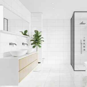 25x40 WC000A BIANCO CLA LUCIDO