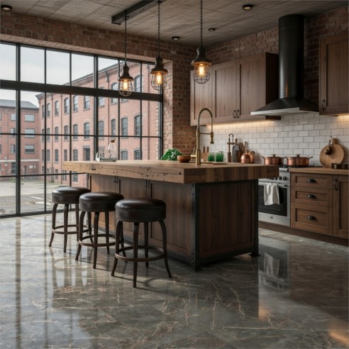 30x60 777071 CX RIMINI MARRON BRILL 1.08