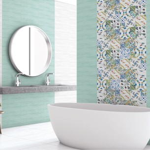 20x50 PASTEL WAVE GREEN